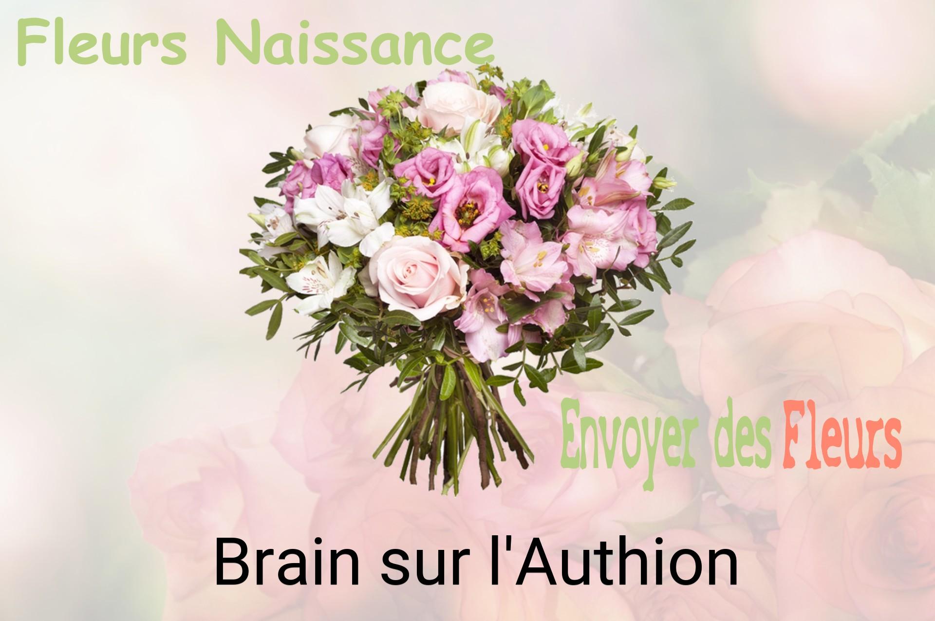 Bouquet de fleurs de naissance livré à Brain-sur-l'Authion